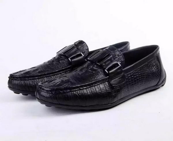 Ferragamo Men Casual Shoes FL902 Black