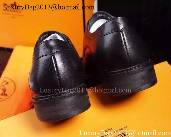 Hermes Men Casual Shoes HO715 Black