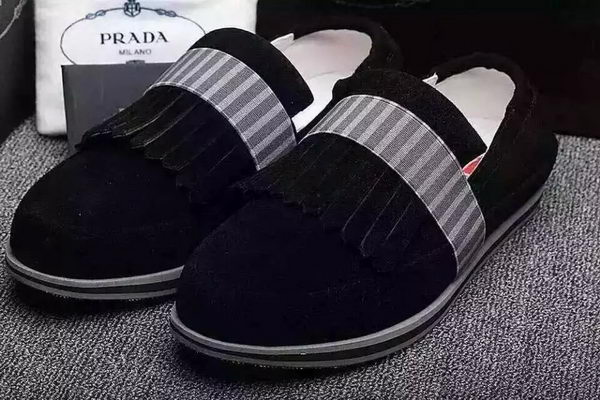 Prada Men Casual Shoes PD613 Black