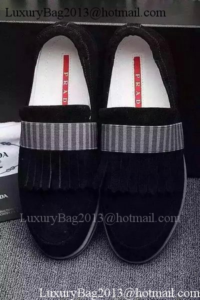 Prada Men Casual Shoes PD613 Black