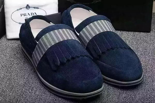 Prada Men Casual Shoes PD613 Royal