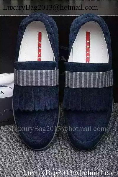 Prada Men Casual Shoes PD613 Royal