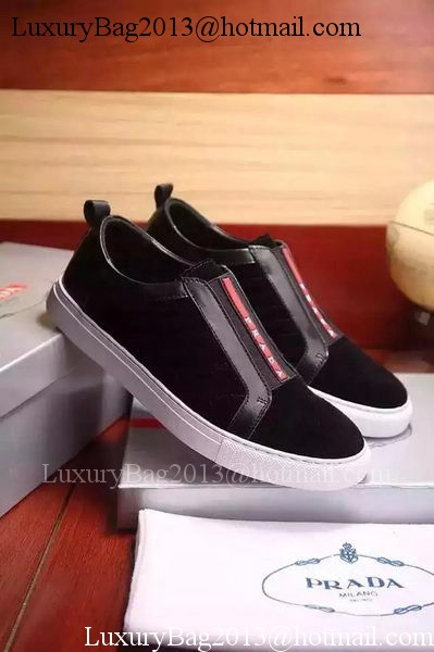 Prada Men Casual Shoes PD615 Black