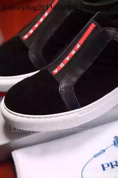 Prada Men Casual Shoes PD615 Black