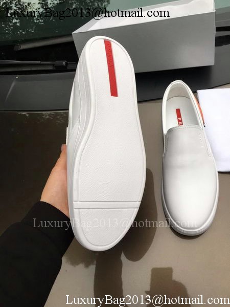 Prada Men Casual Shoes PD615 White