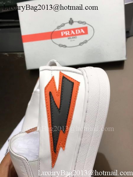 Prada Men Casual Shoes PD615 White