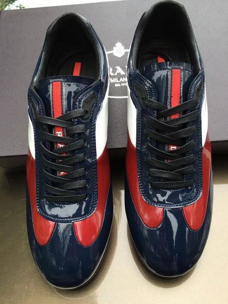 Prada Men Casual Shoes PD617 Red