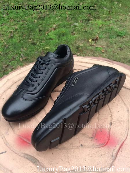 Prada Men Casual Shoes PD620 Black