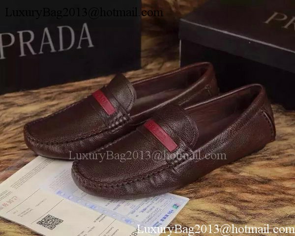 Prada Men Casual Shoes PD626 Brown