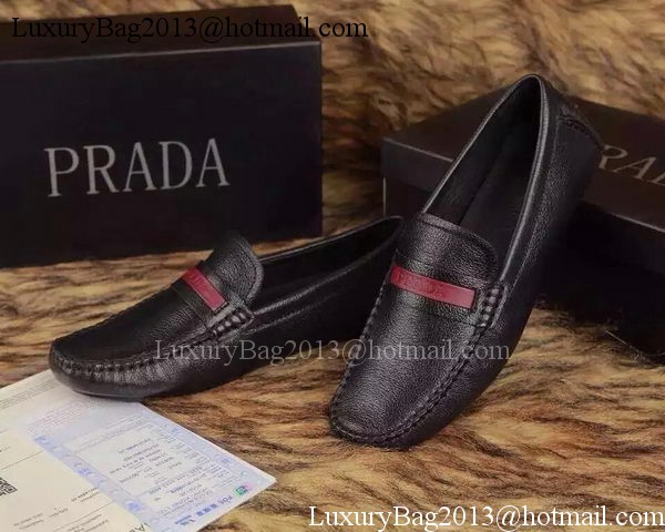 Prada Men Casual Shoes PD627 Black