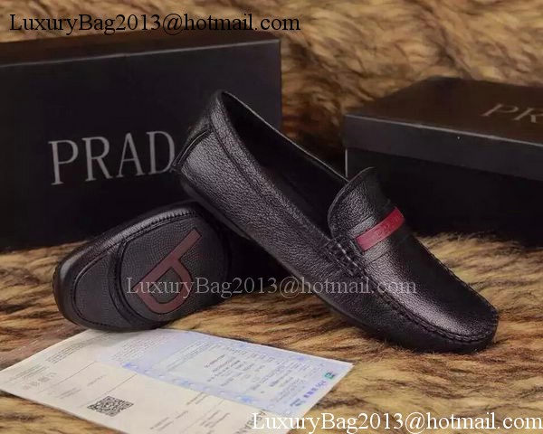 Prada Men Casual Shoes PD627 Black