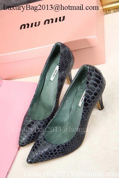 miu miu 70mm Pump MM435 Green