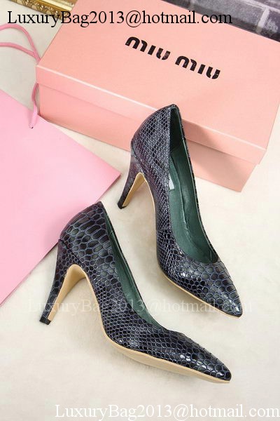 miu miu 70mm Pump MM435 Green