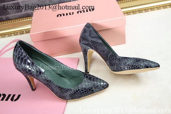 miu miu 70mm Pump MM435 Green