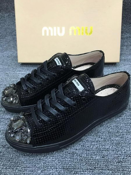 miu miu Casual Shoes MM439 Black