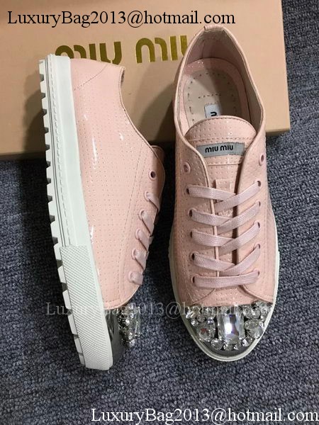 miu miu Casual Shoes MM439 Pink