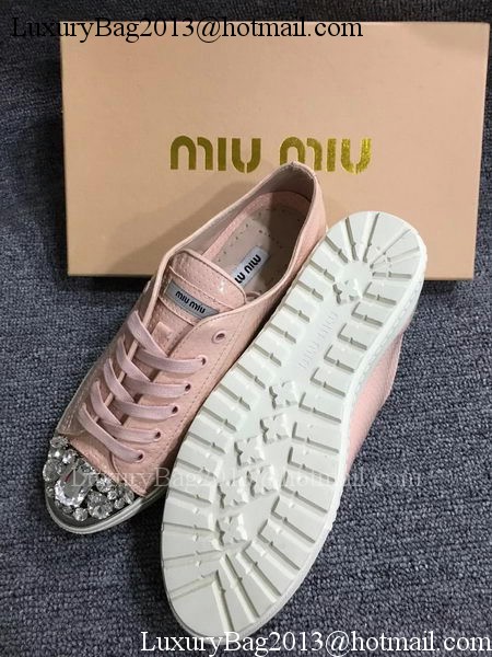 miu miu Casual Shoes MM439 Pink