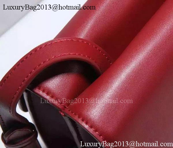 CELINE Symmetrical Bag in Original Leather C774423 Burgundy