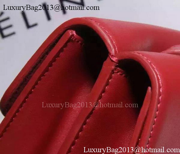 CELINE Symmetrical Bag in Original Leather C774423 Burgundy