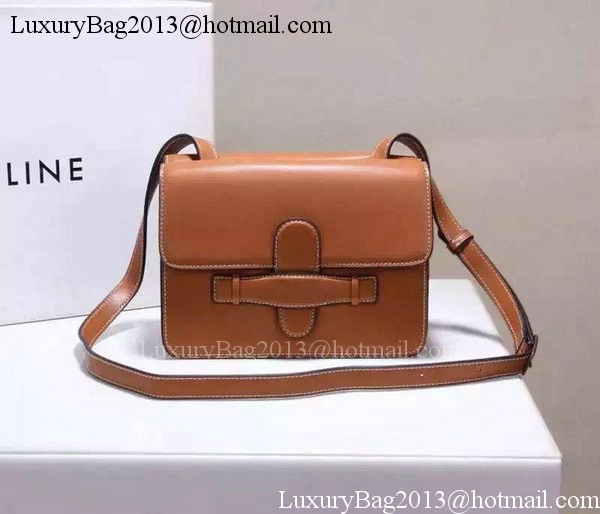 CELINE Symmetrical Bag in Original Leather C774423 Wheat