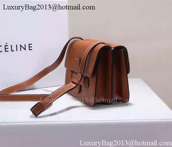 CELINE Symmetrical Bag in Original Leather C774423 Wheat