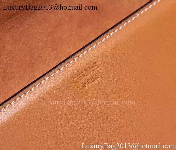 CELINE Symmetrical Bag in Original Leather C774423 Wheat