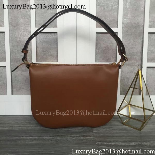 CELINE Medium Saddle Bag in Original Leather C28835 Brown