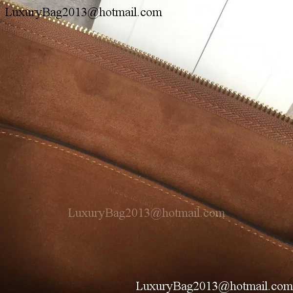 CELINE Medium Saddle Bag in Original Leather C28835 Brown