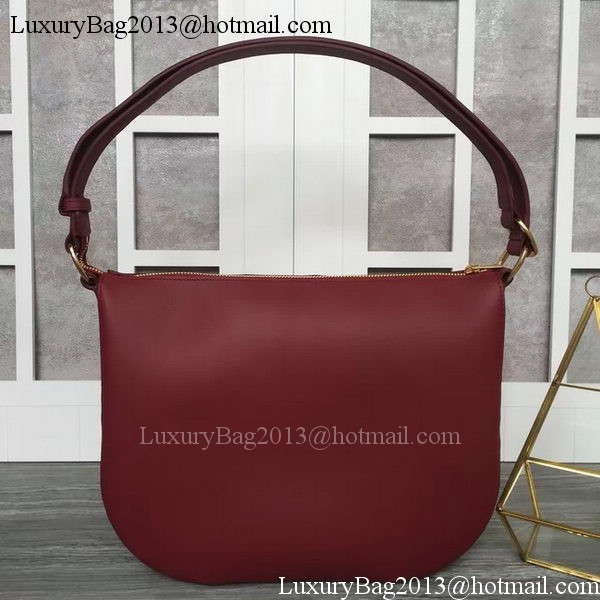 CELINE Medium Saddle Bag in Original Leather C28835 Burgundy