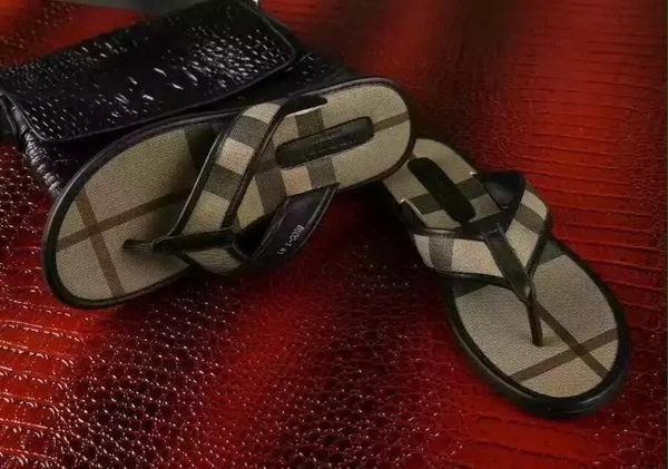 BurBerry Slippers BUR152 Brown