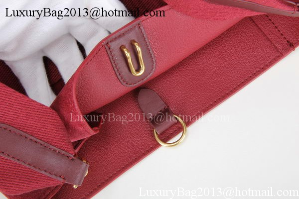 CELINE Sangle Seau Bag in Original Suede Leather C3360 Rose