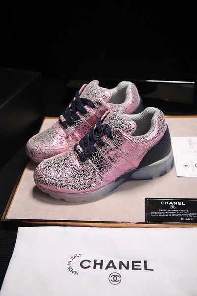 Chanel Casual Shoes Leather CH1796 Pink