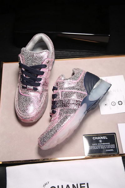 Chanel Casual Shoes Leather CH1796 Pink