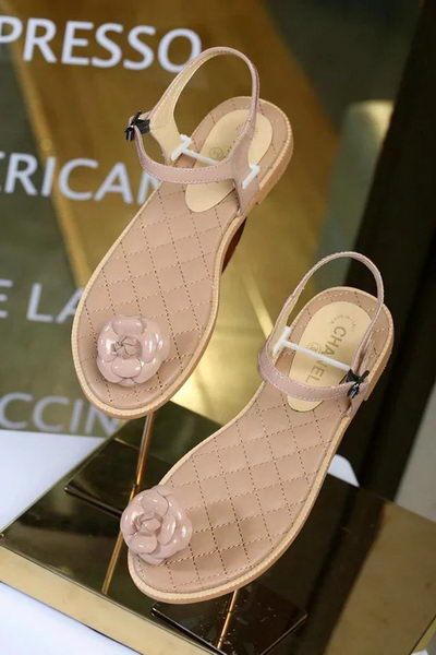 Chanel Leather Sandal CH1805 Pink