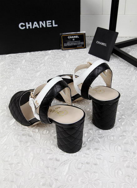 Chanel Leather Sandal CH1821 Black