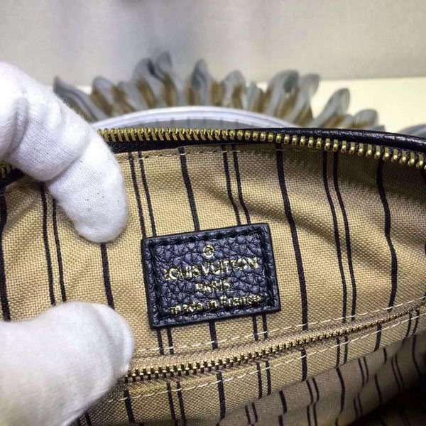 Louis Vuitton Monogram Empreinte SPEEDY BANDOULIÈRE 25 Bag M42403 Black