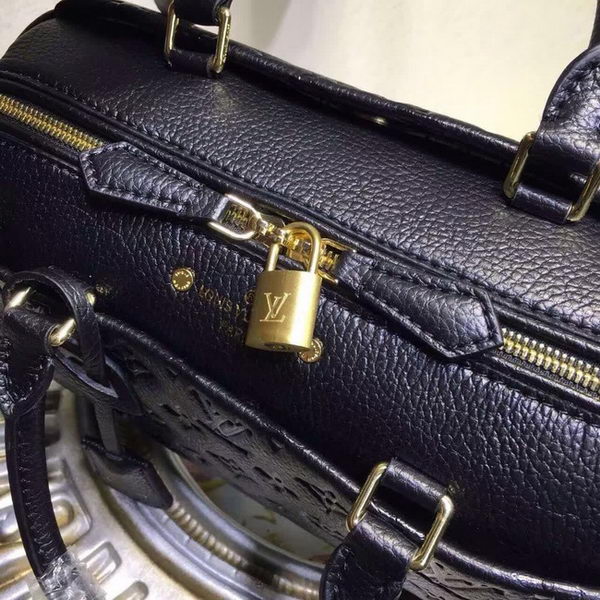 Louis Vuitton Monogram Empreinte SPEEDY BANDOULIÈRE 25 Bag M42403 Black