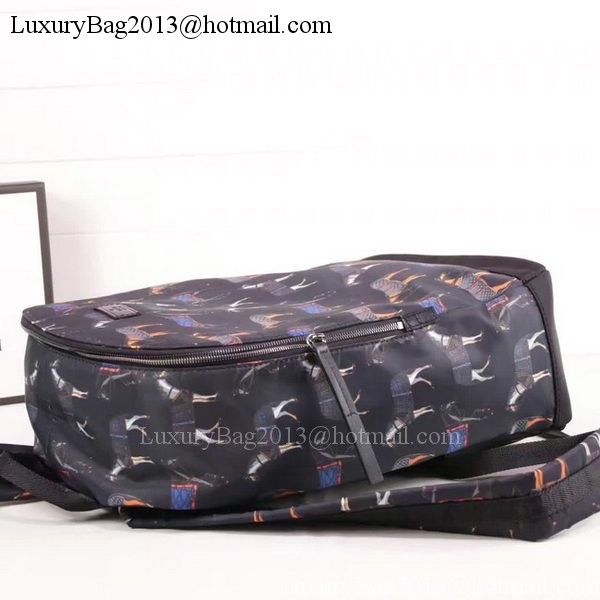 Gucci Backpack Horse Print 353476 Black