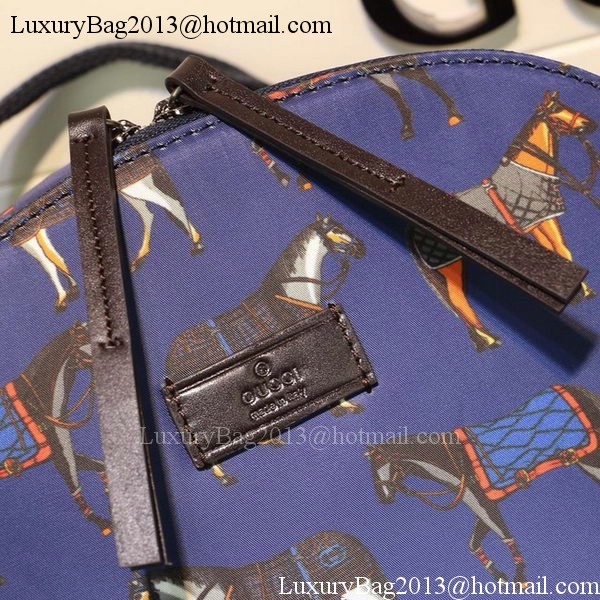 Gucci Backpack Horse Print 353476 Blue
