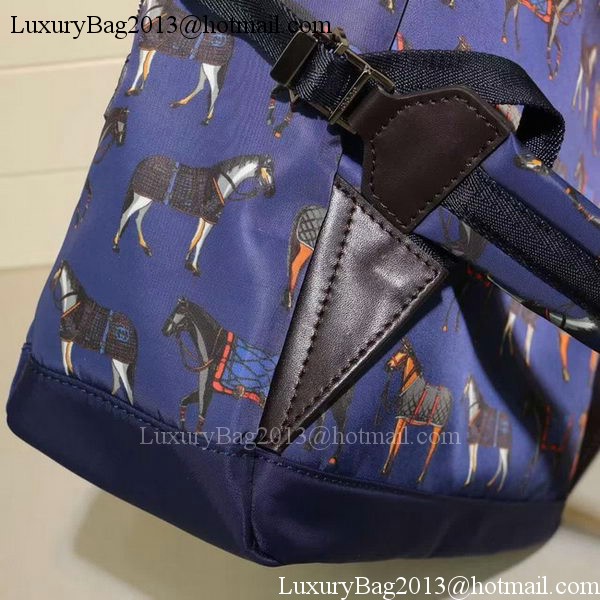 Gucci Backpack Horse Print 353476 Blue