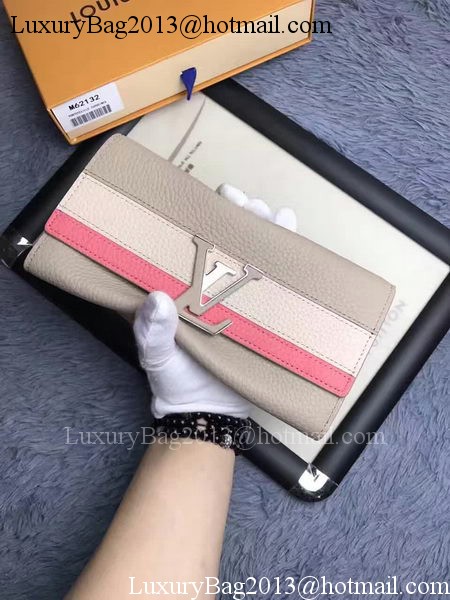 Louis Vuitton Taurillon Leather CAPUCINE WALLET M62132