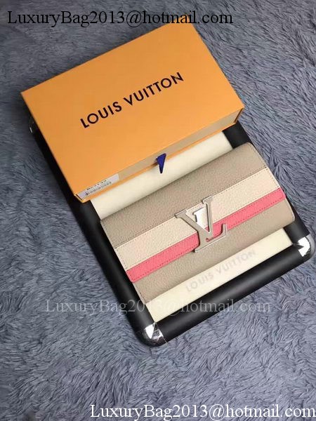 Louis Vuitton Taurillon Leather CAPUCINE WALLET M62132