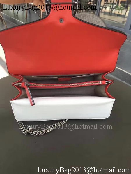 Gucci mini Dionysus Shoulder Bag 400249B Red&White&Black