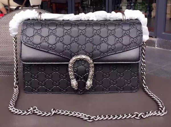 Gucci mini Dionysus Shoulder Bag 400249C Black