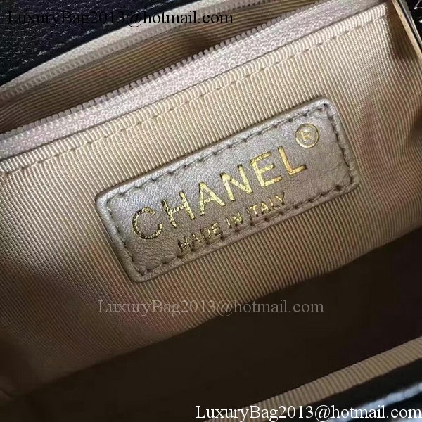 Chanel Flap Shoulder Bag Original Leather A24600 Black