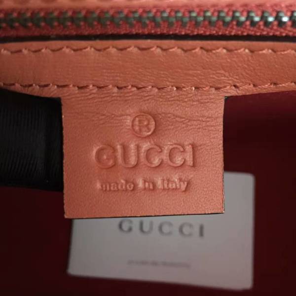 Gucci Padlock Blooms GG Shoulder Bag 409486 Brown