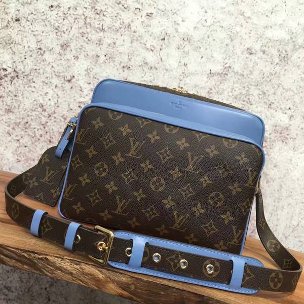 Louis Vuitton Monogram Canvas Bag 42704 Blue