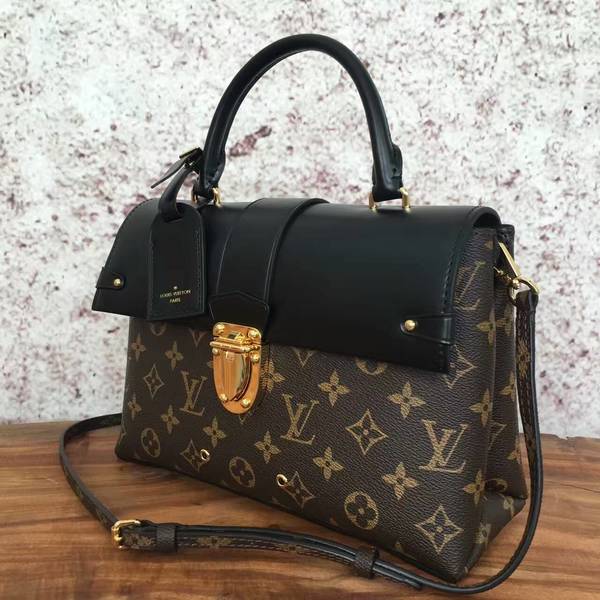 Louis Vuitton Monogram Canvas Shoulder Bags 51165 black