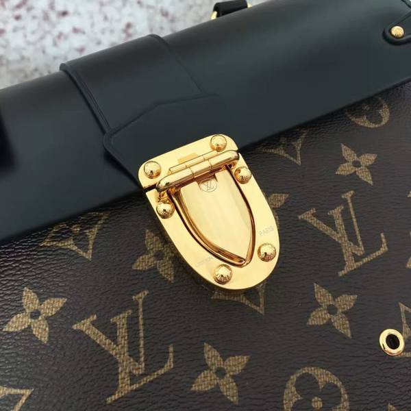 Louis Vuitton Monogram Canvas Shoulder Bags 51165 black