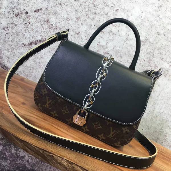 Louis Vuitton Monogram Canvas Bag 40557 Black